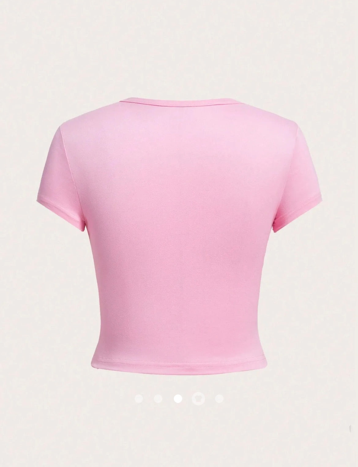 Printed Tee // Pink