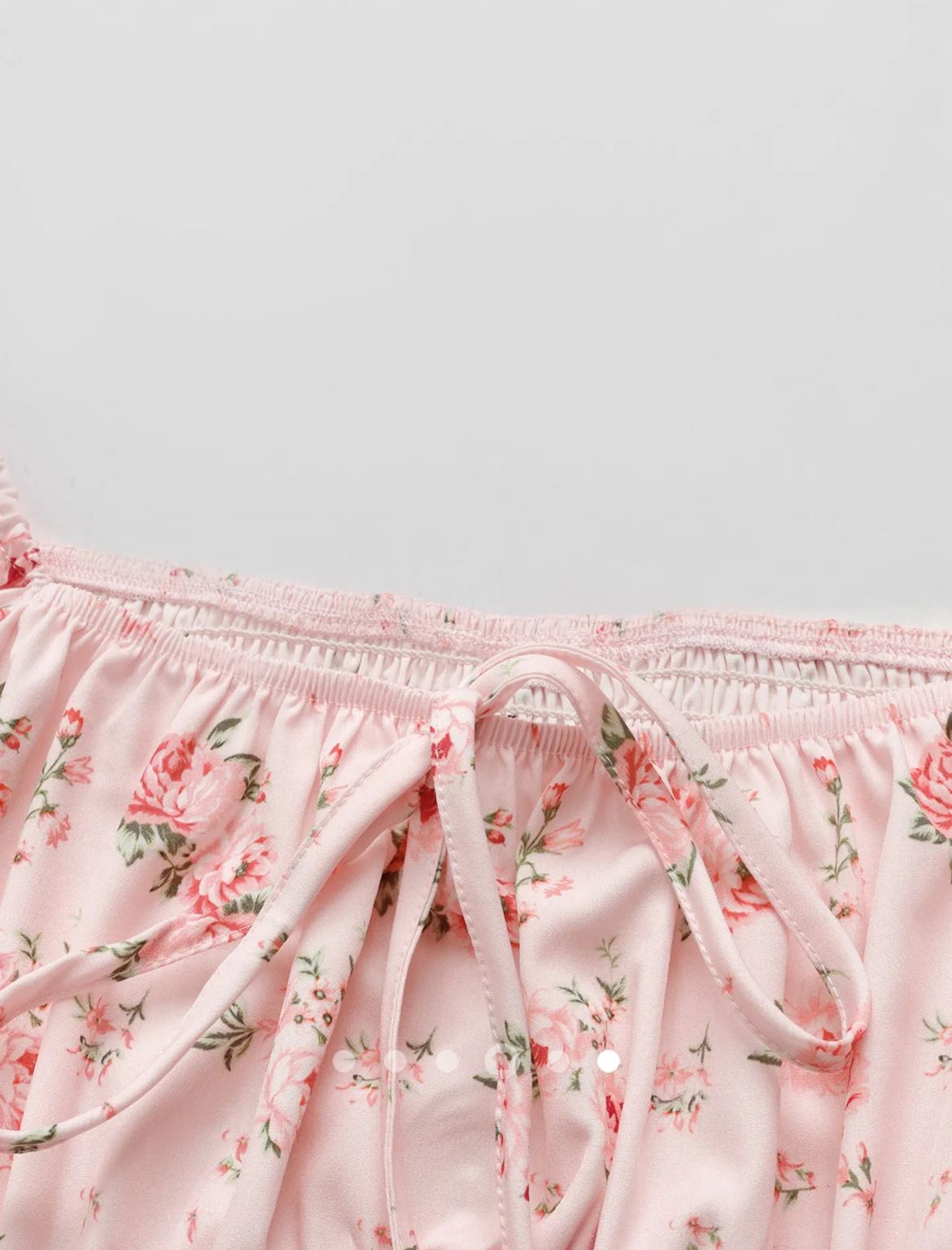 Gathered Top // Light Pink
