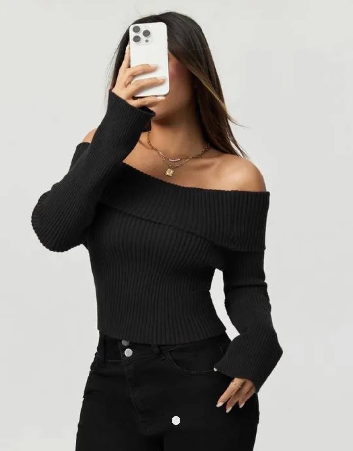 Knit Top // Black