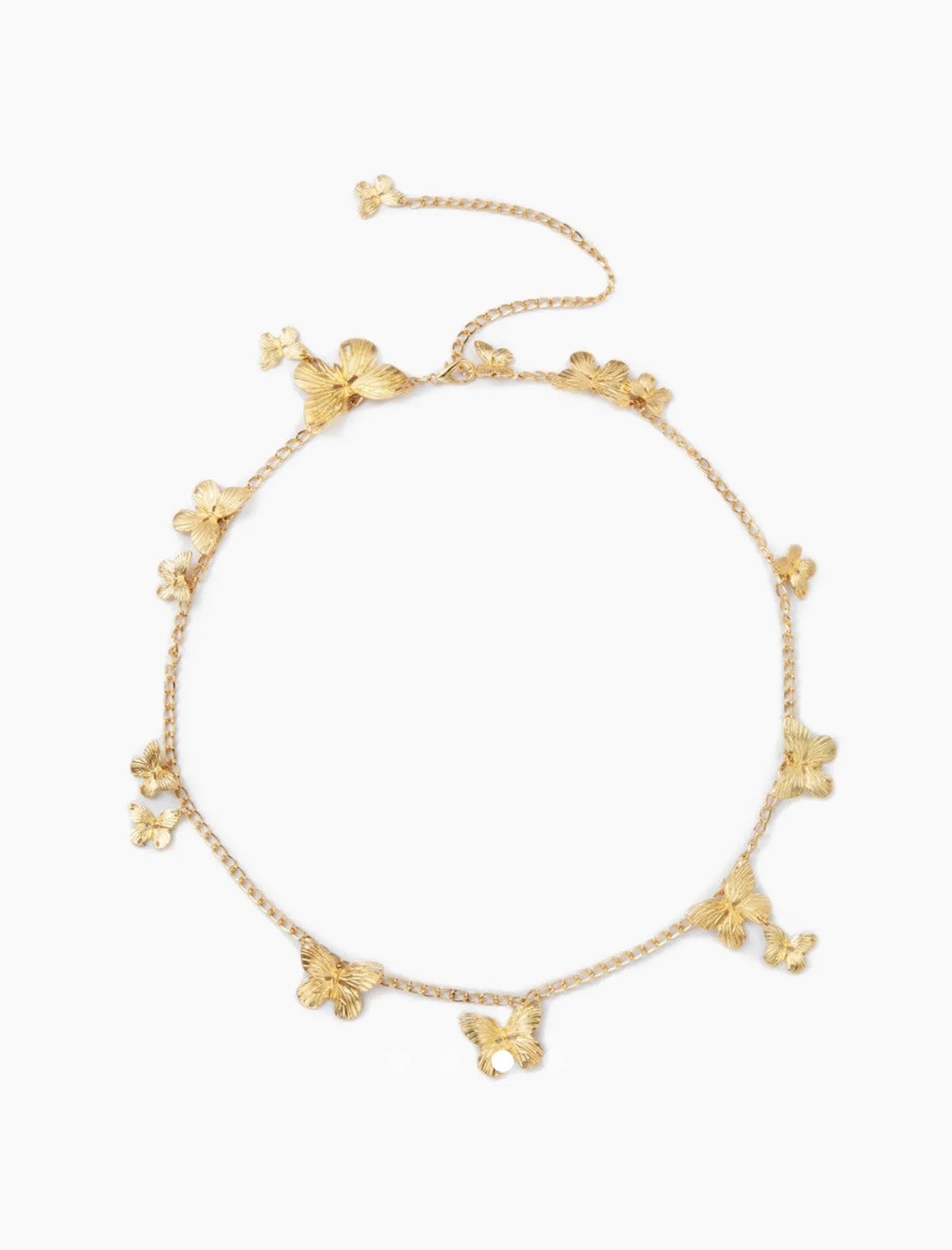 Butterfly Chain Belt // Gold