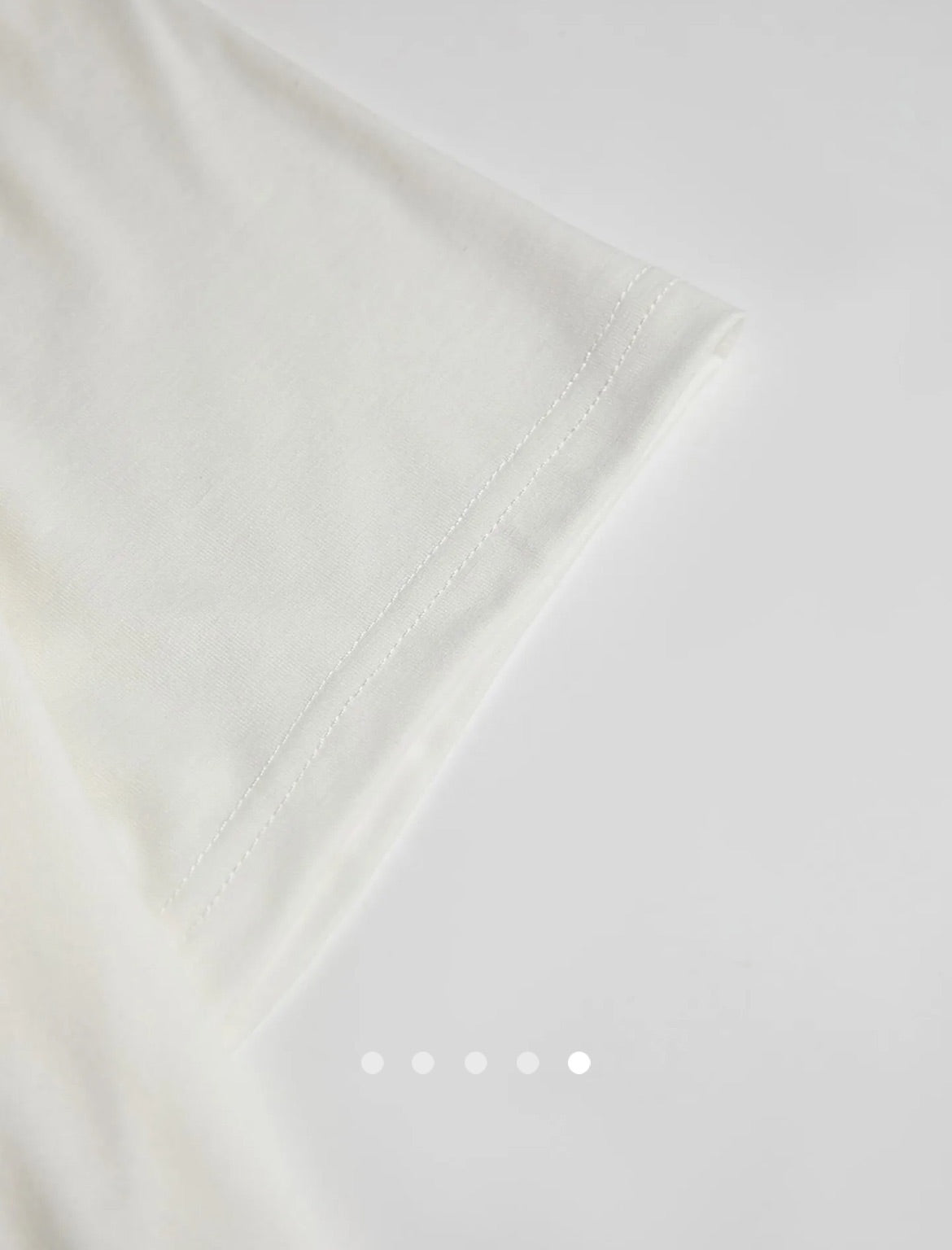 Y2K One Shoulder Tee // White-Red