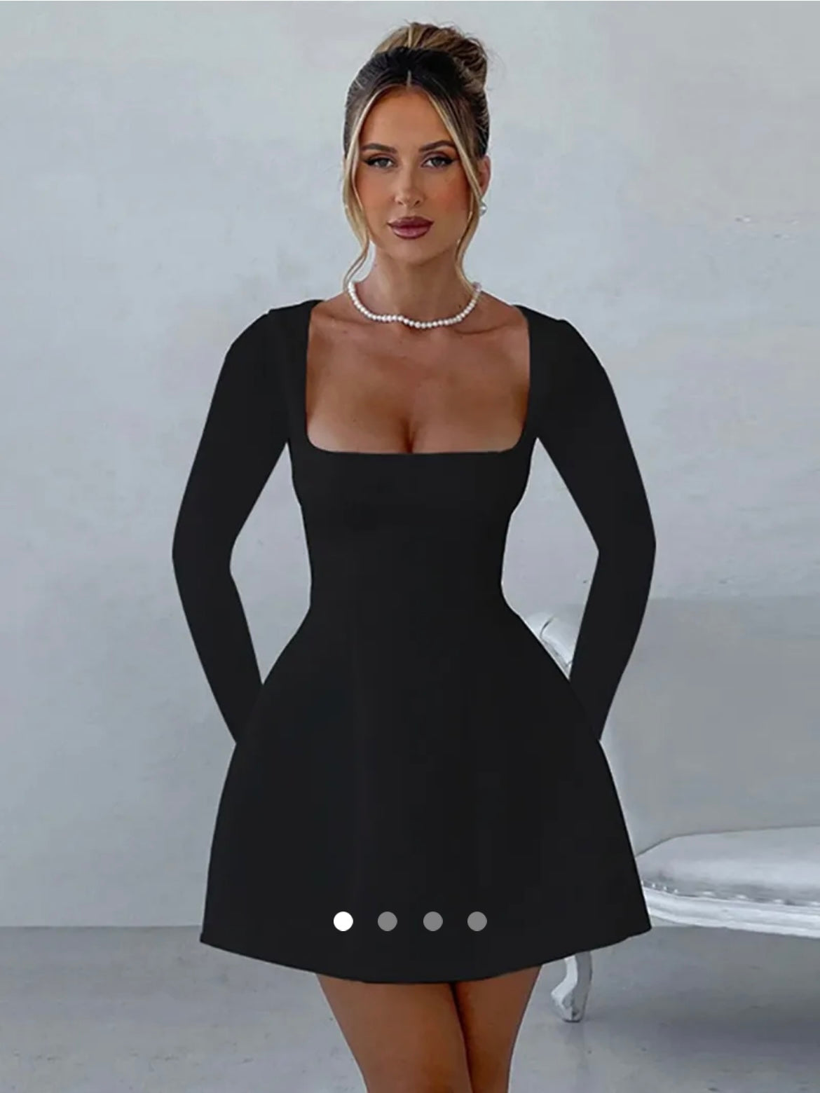 Mini Cocktail Dress // Black – Rocket