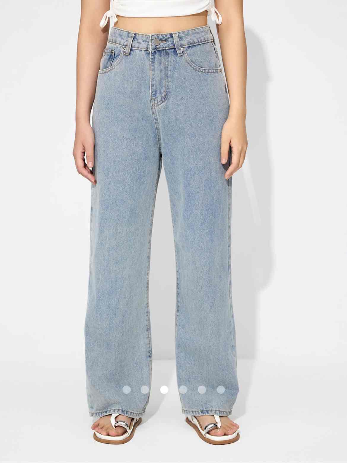 Bow Jeans 002 // Blue