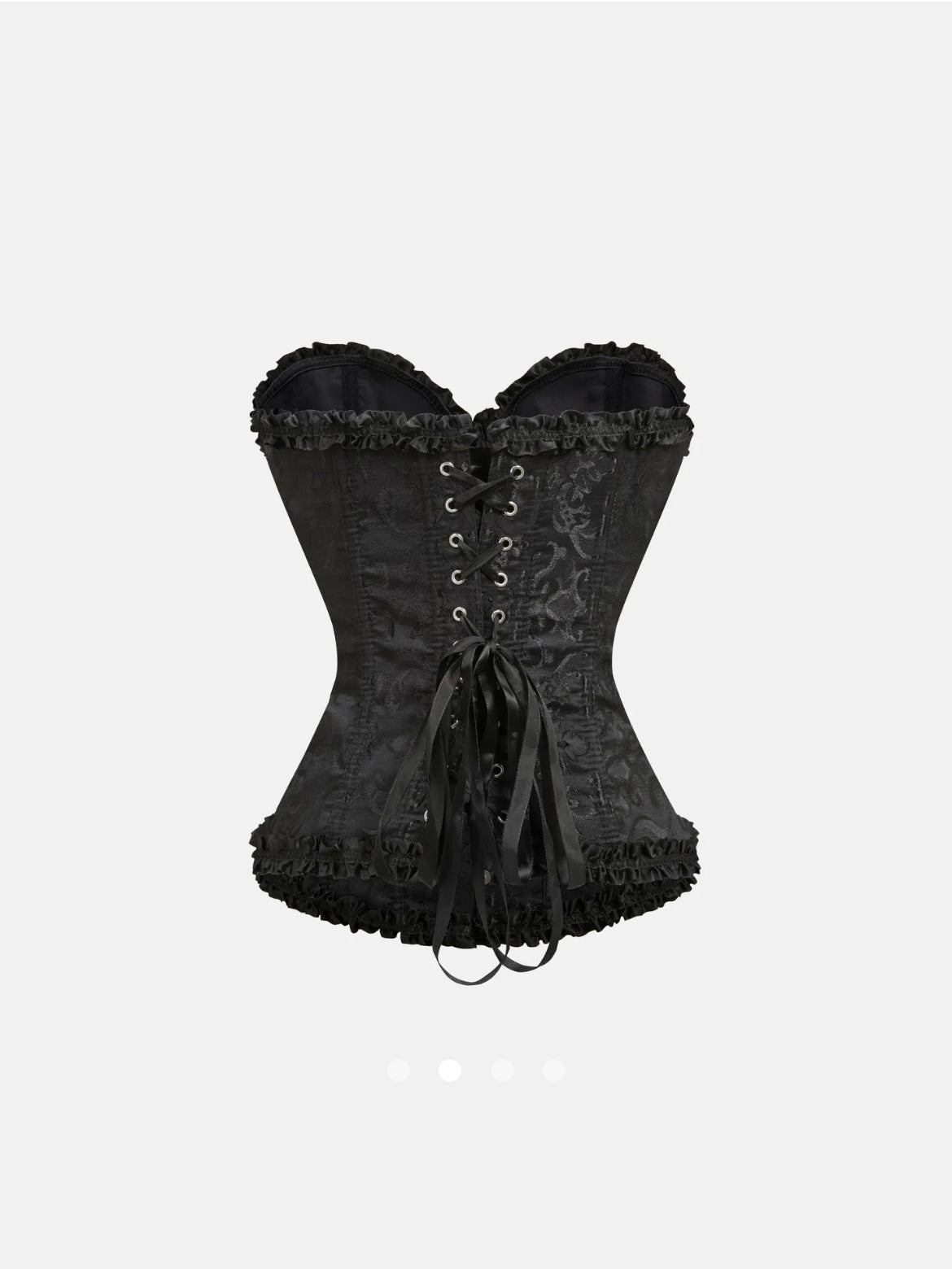 NEWME Corset Top // Black