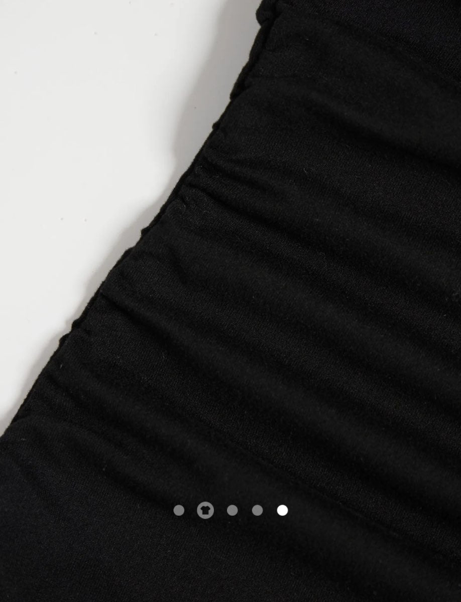 Sheer Bodycon Mini Dress // Black