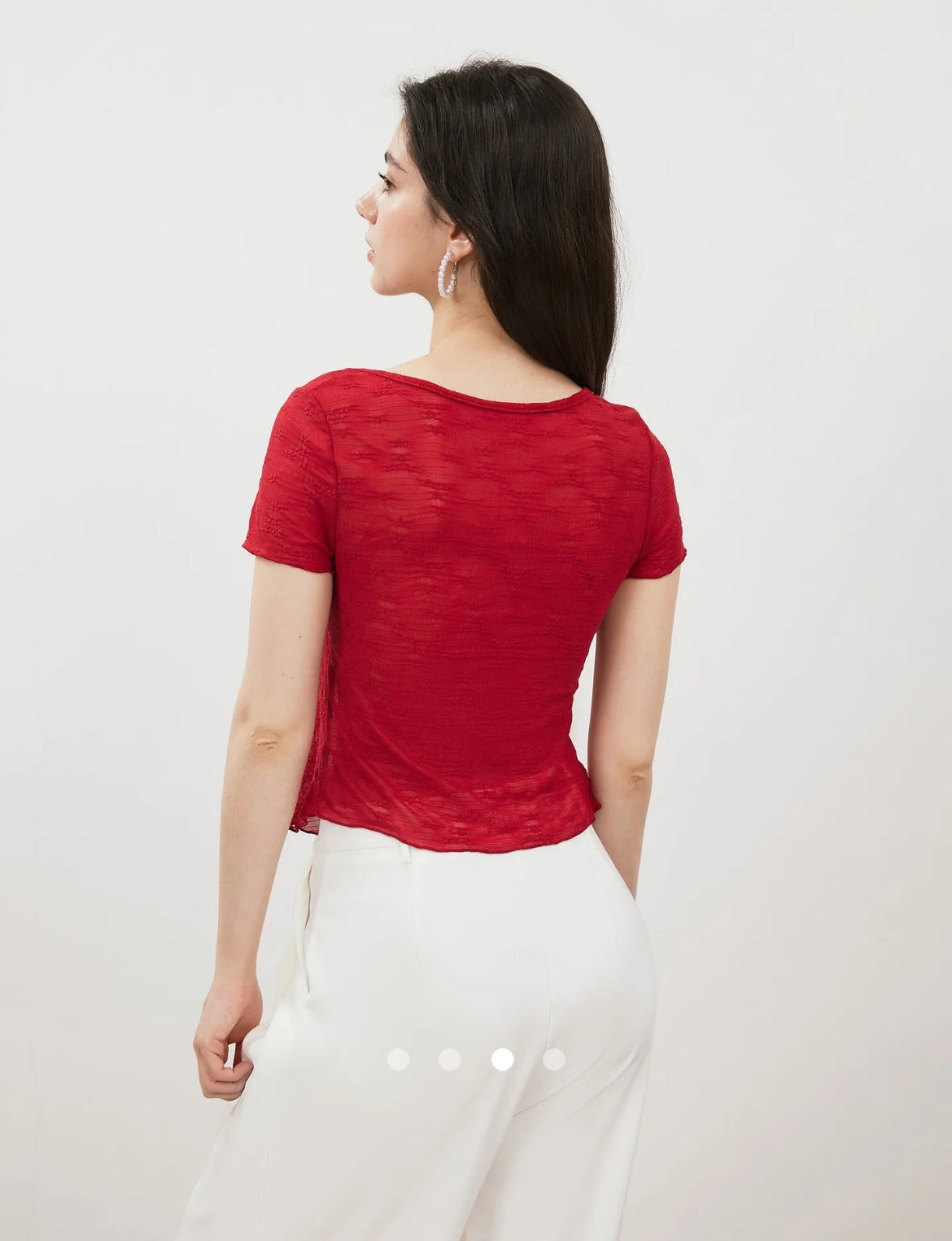 Bow Top // Red