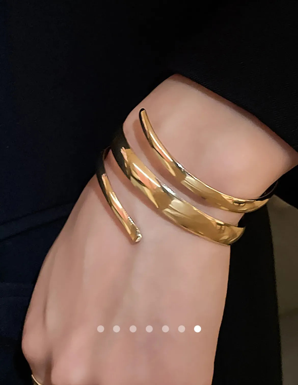 Bracelet & Ring Set (2pc) // Gold