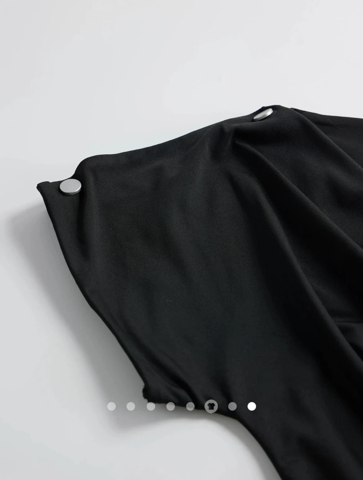 Buttoned Top // Black