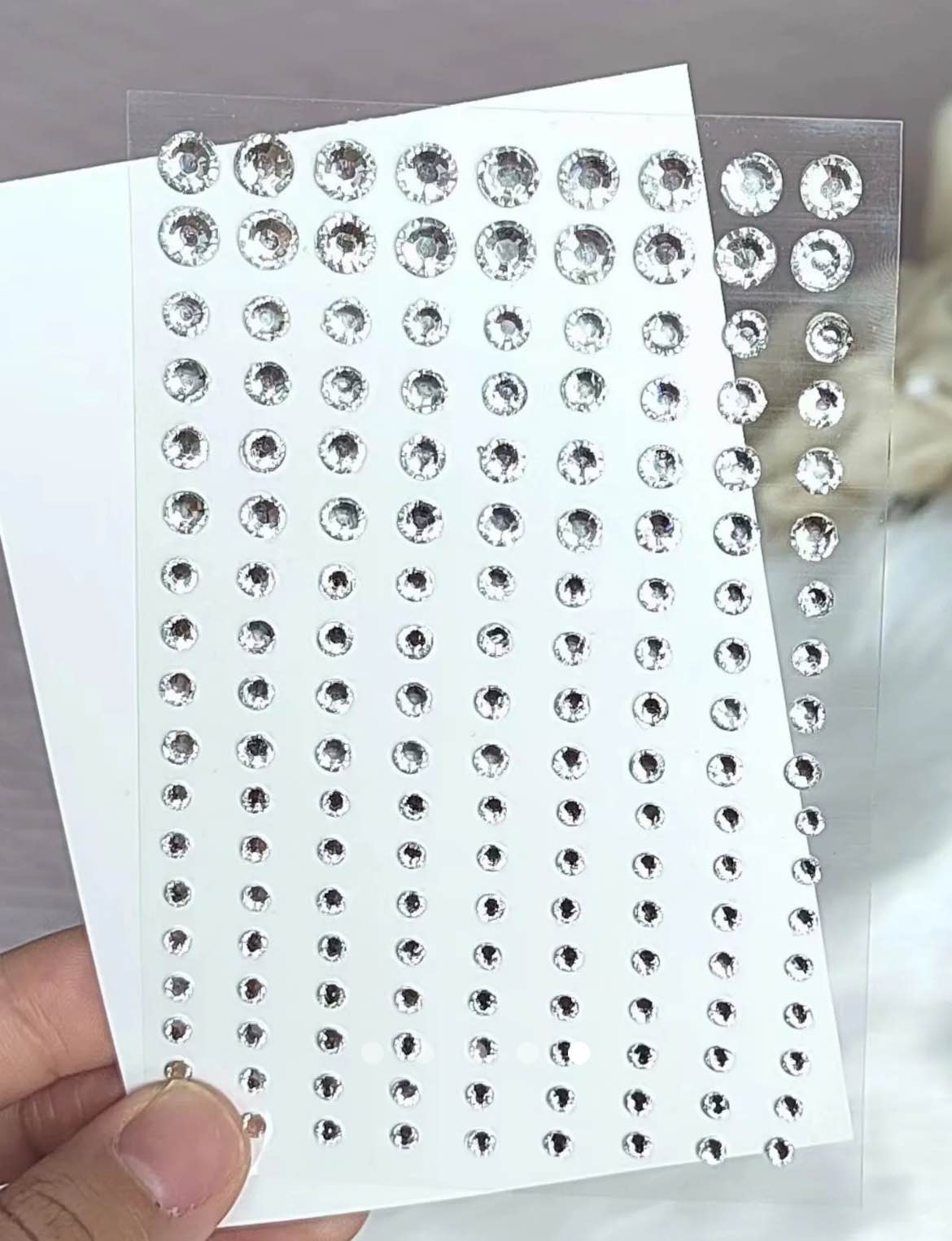 Rhinestone Face Jewellery // 1 Sheet