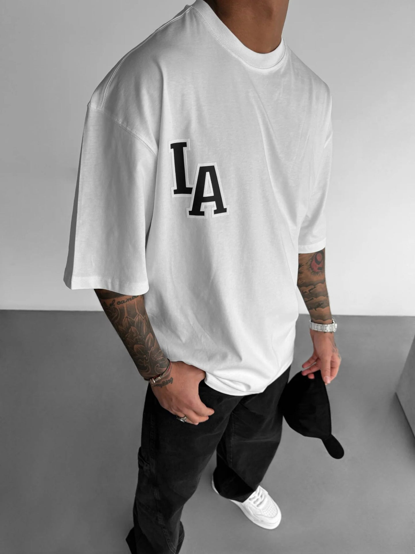 LA White // Puff Print - Heavy Weight 240 GSM