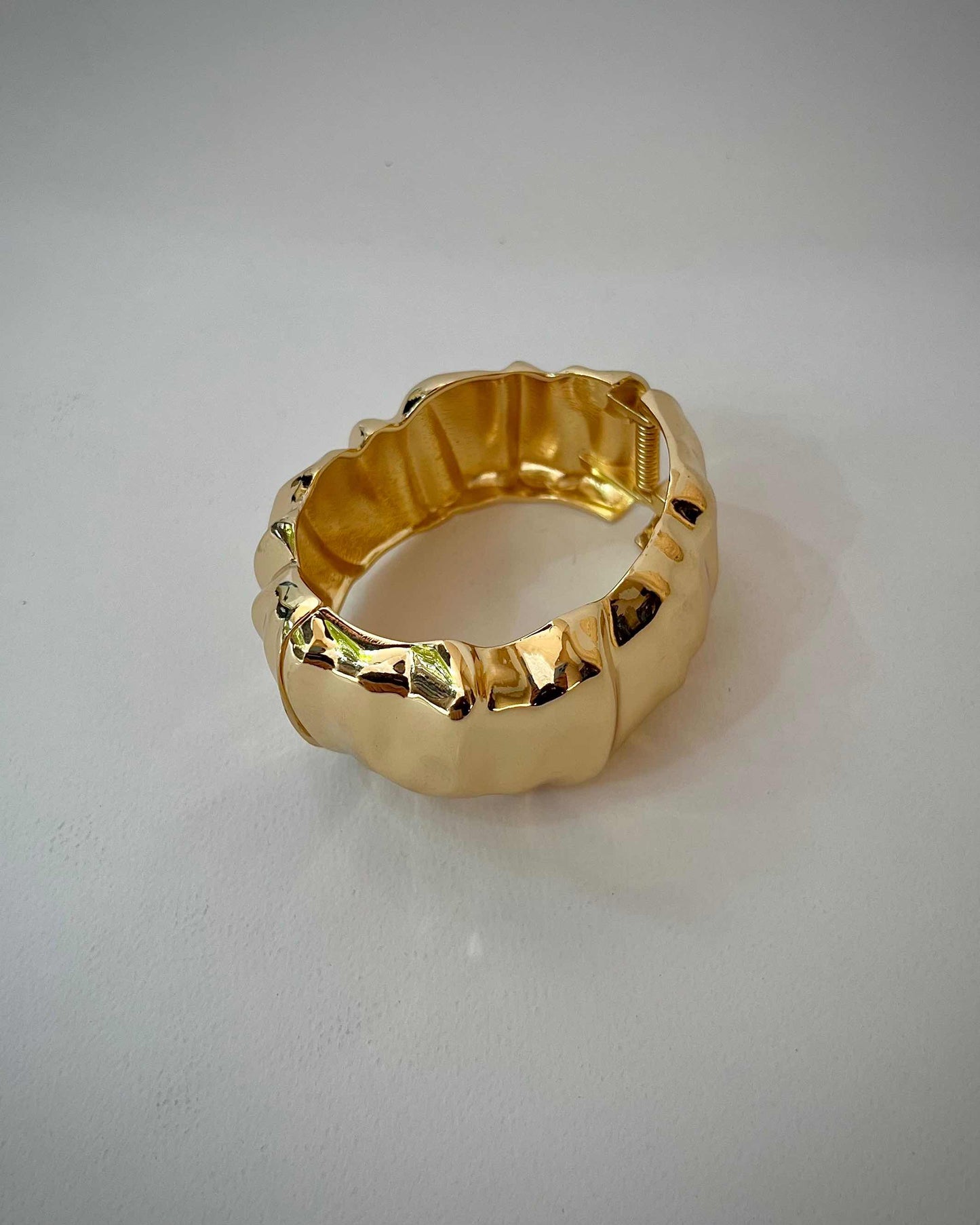 Chunky Bangle (Anti Tarnish) 012 // Gold