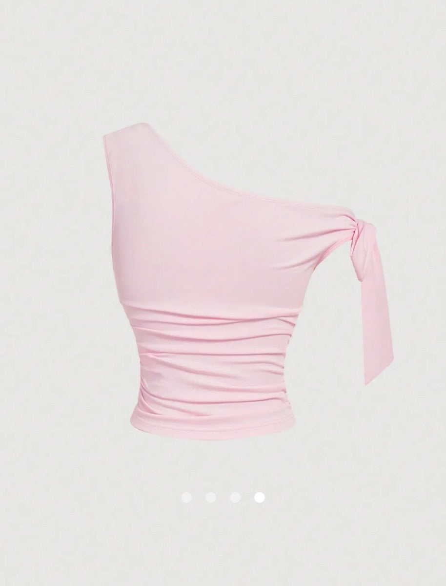 Bow Tank Top 001 // Pink