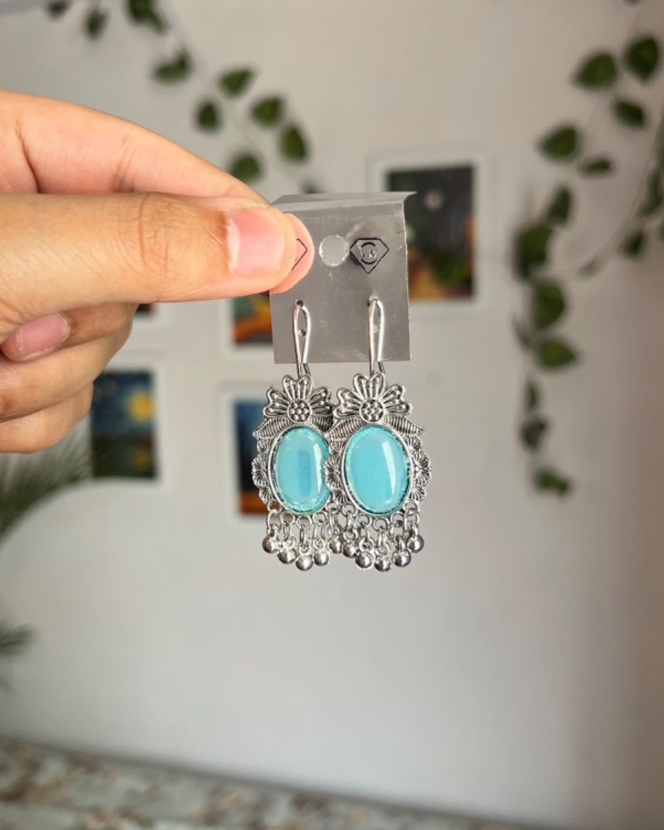 Earrings 020 // Blue