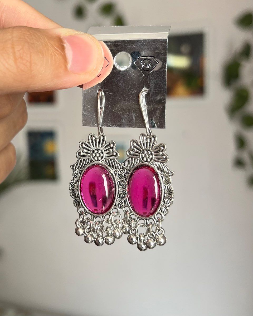 Earrings 022 // Pink