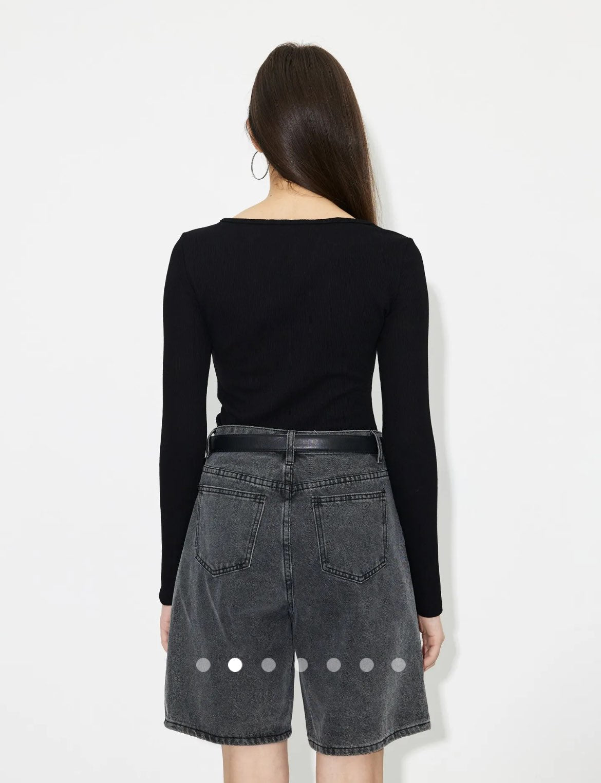 Cut Out Tshirt // Black