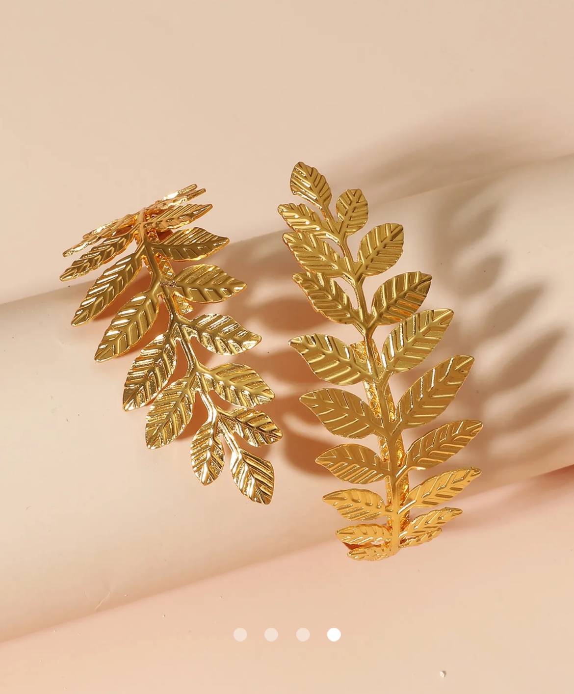 Leaf Arm Cuff 002 // Gold