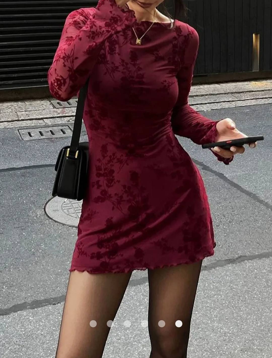 Bodycon Dress // Rich Red