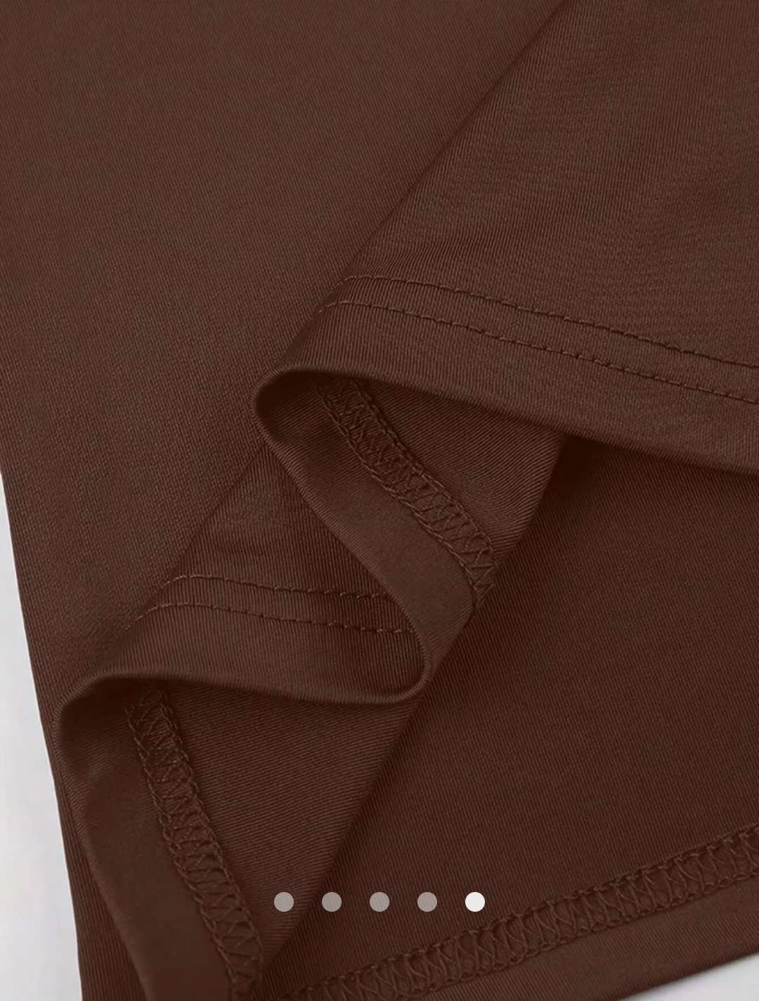 Printed Pullover T-Shirt // Brown