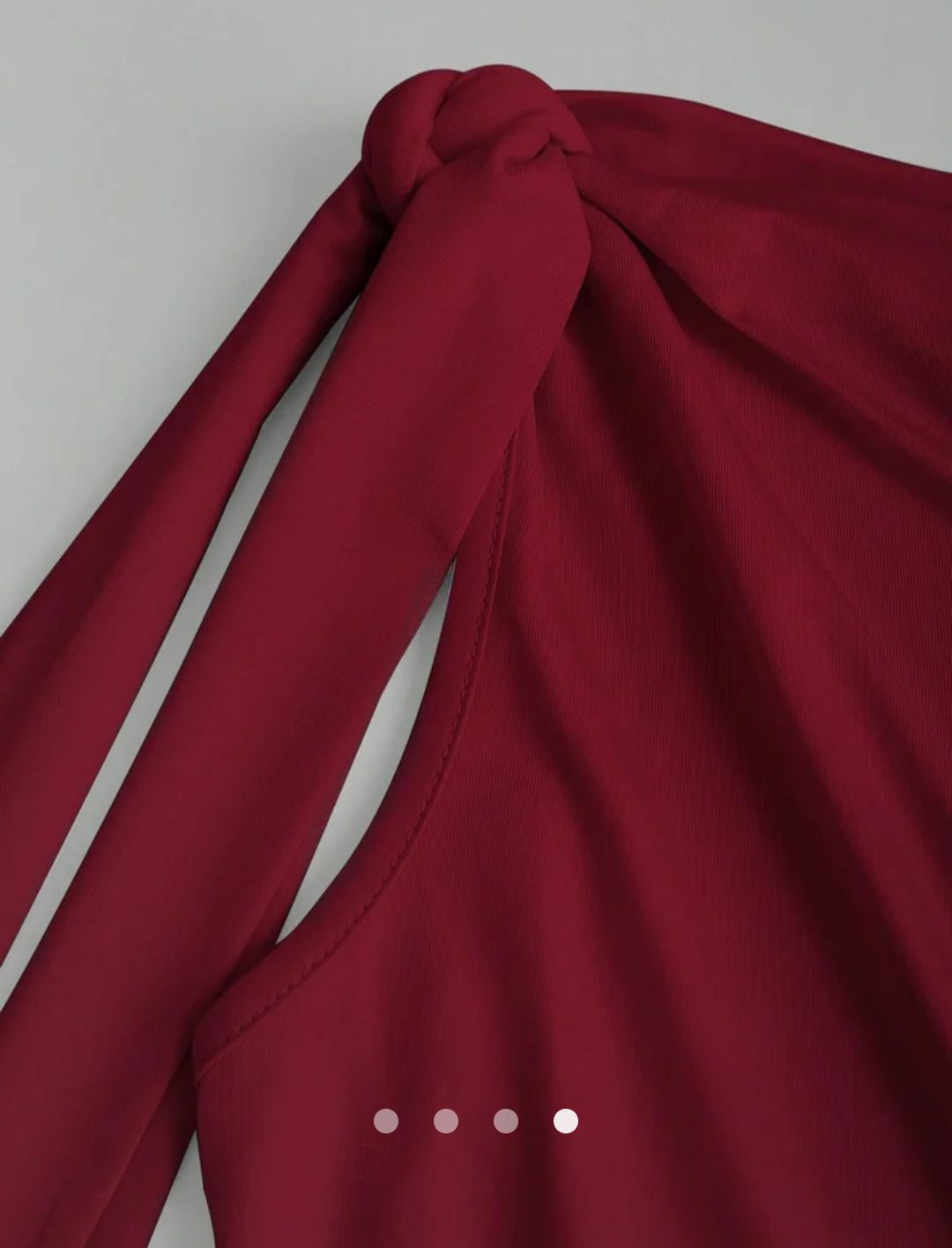 Knotted Tank Top // Burgundy