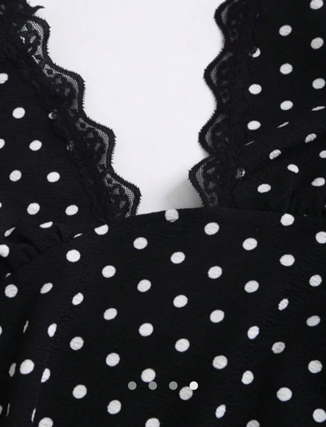 Backless A-Line Dress // Black