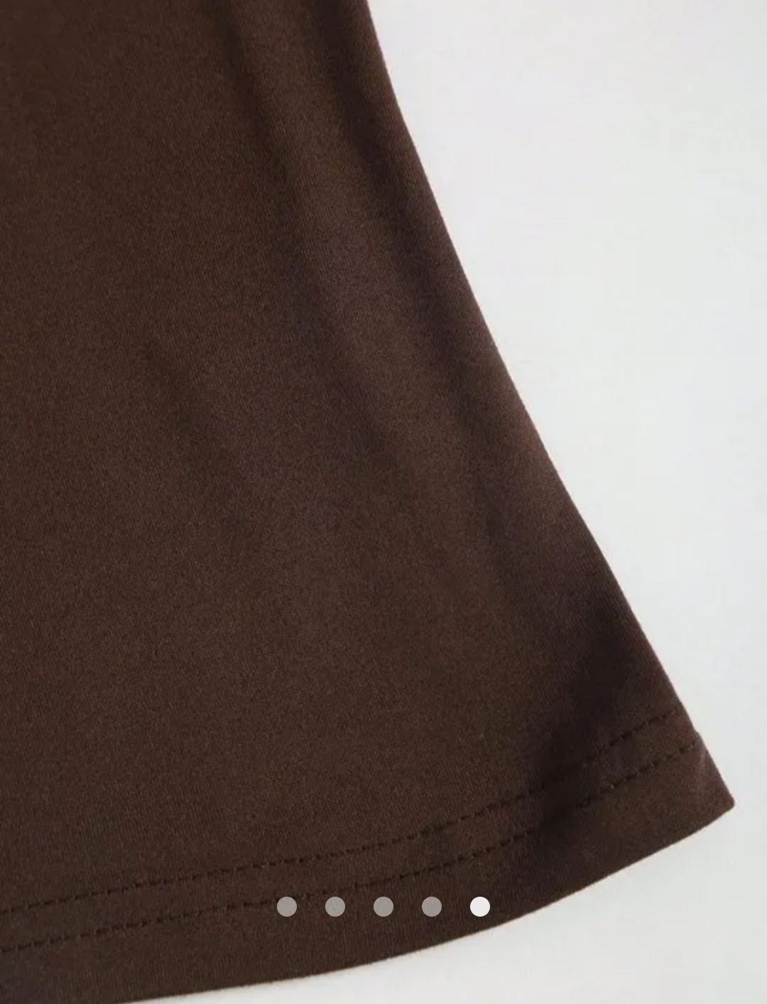 Bow Halter Top // Brown