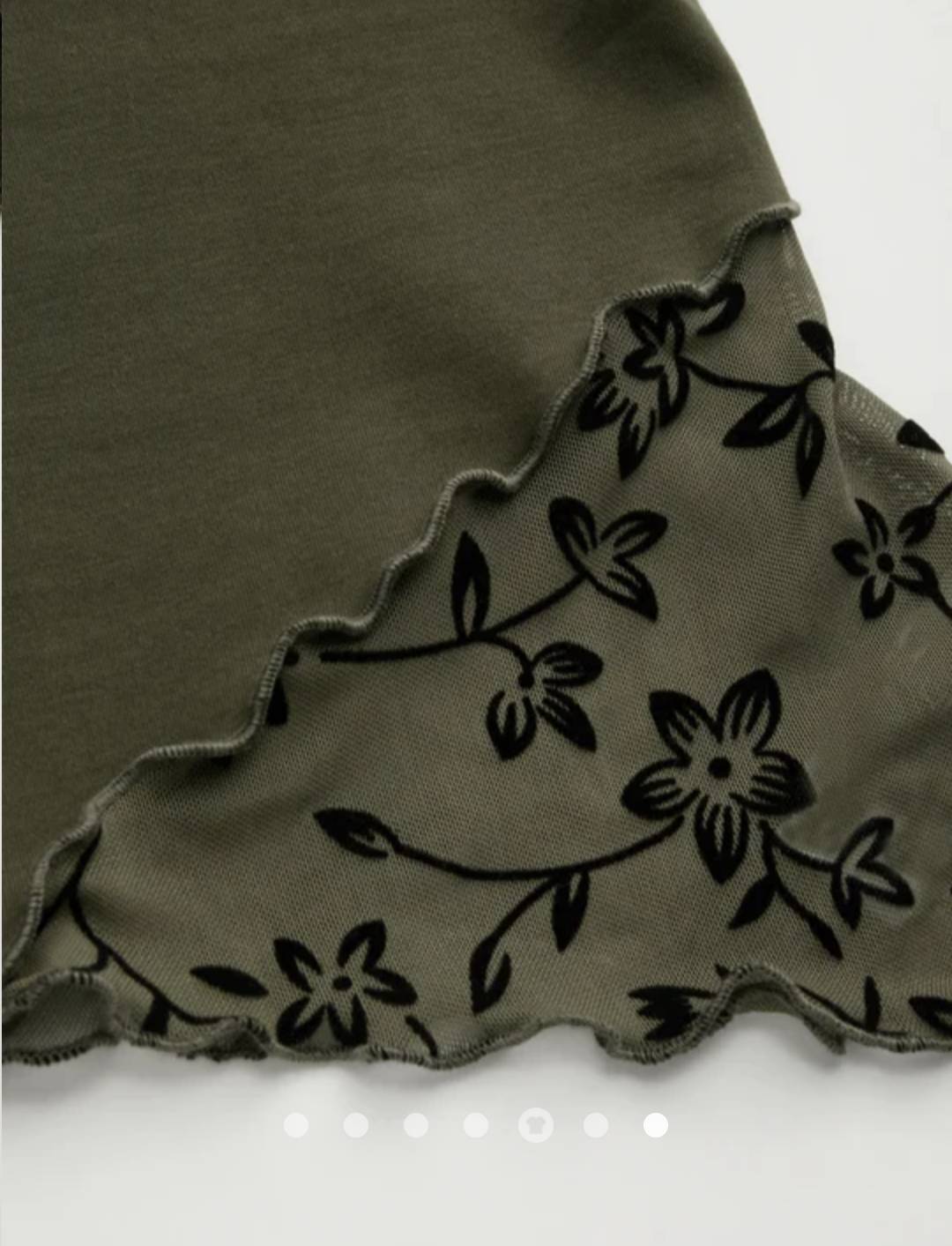 Drawstring Tank Top // Olive Drab