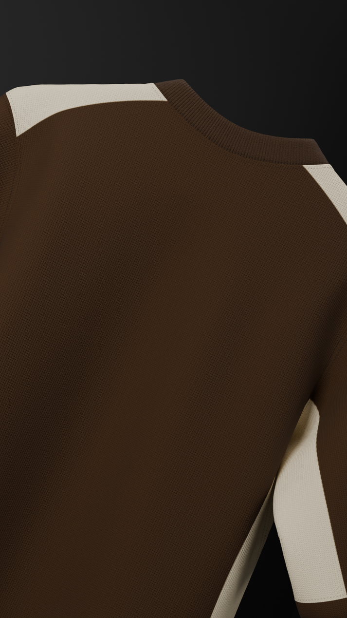 Motorsport Oversized T-shirt // Brown