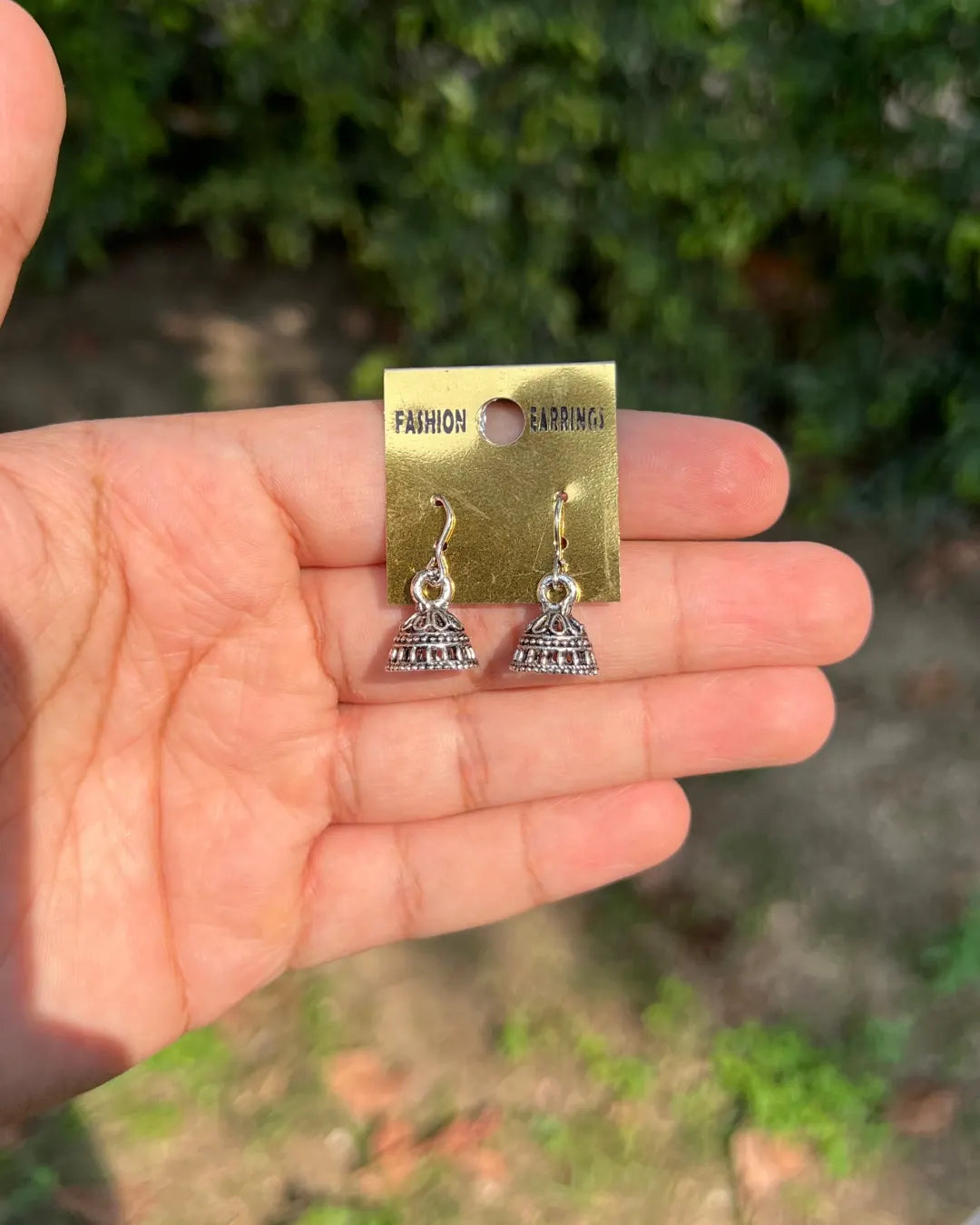 Earrings 075 Small // Silver
