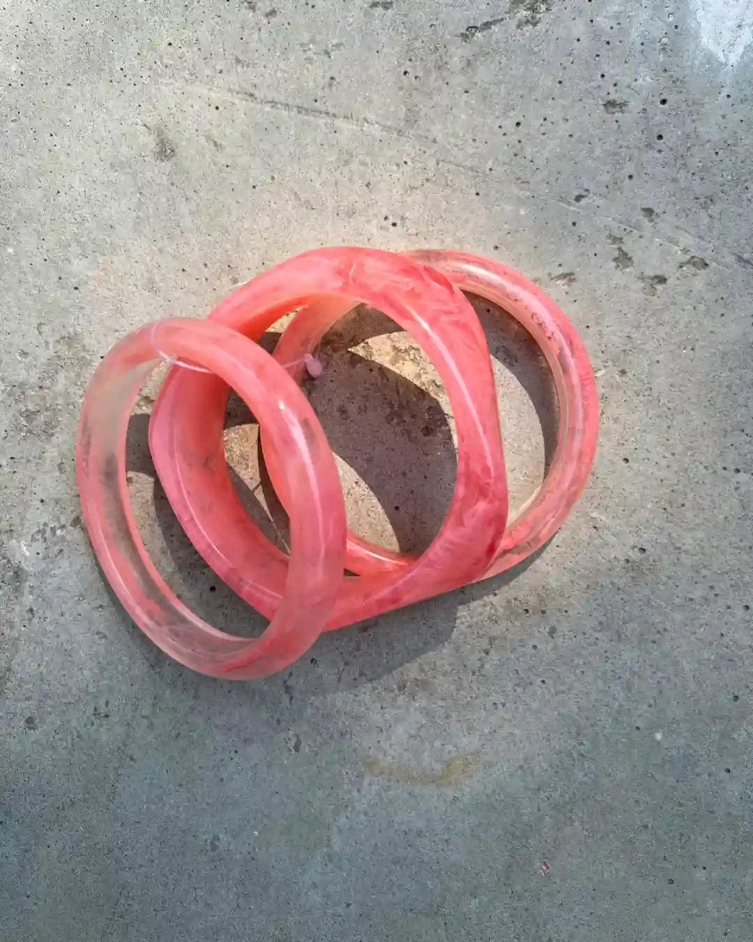 Bangle Set 011 // Light Pink