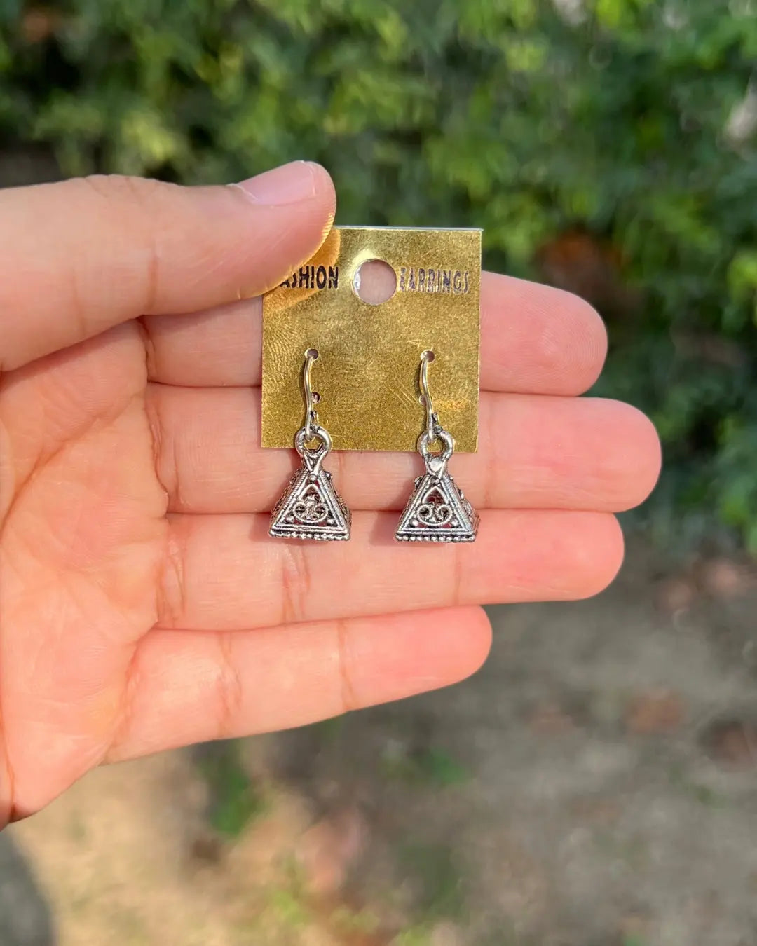 Earrings 062 Small // Silver