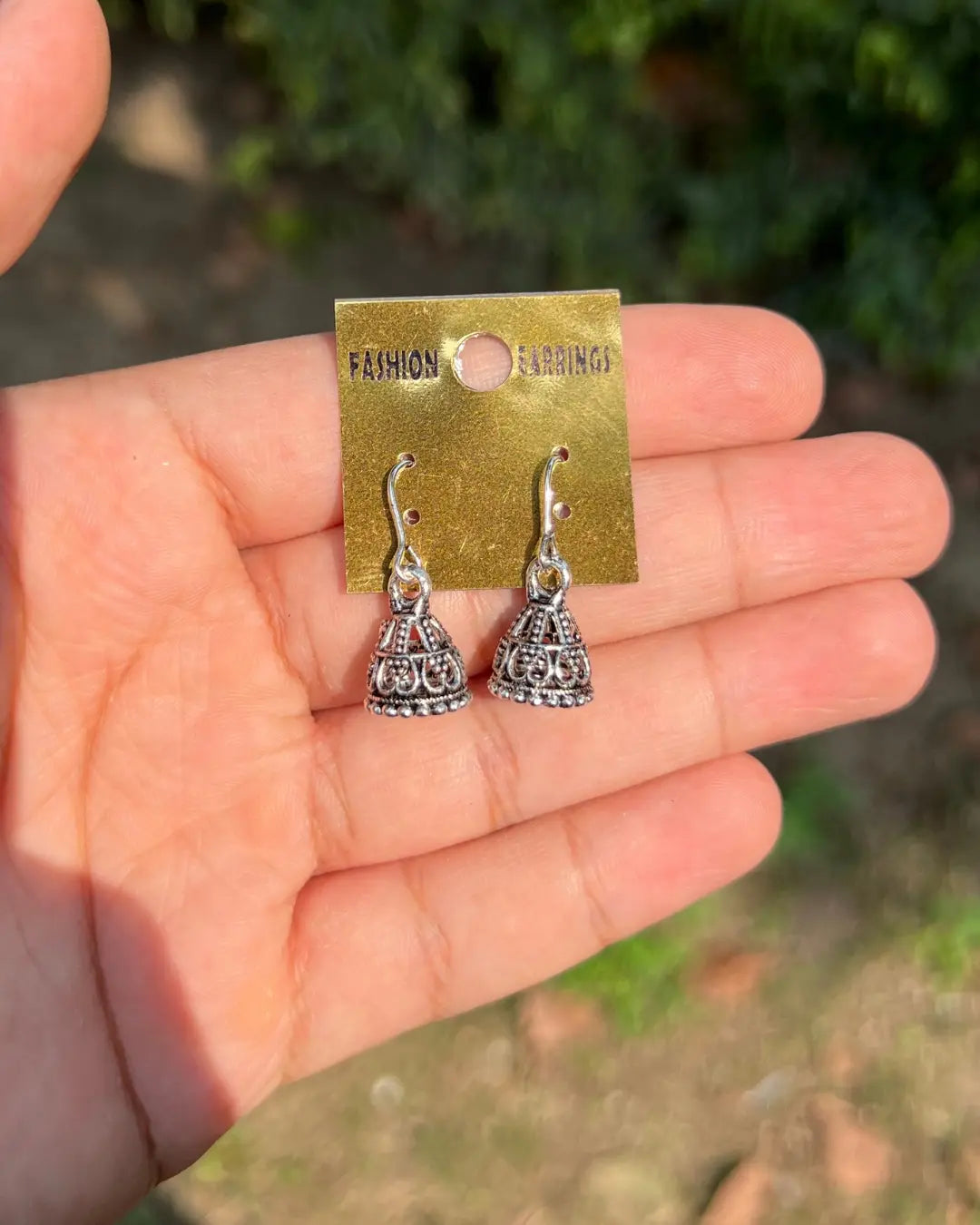 Earrings 055 Small // Silver