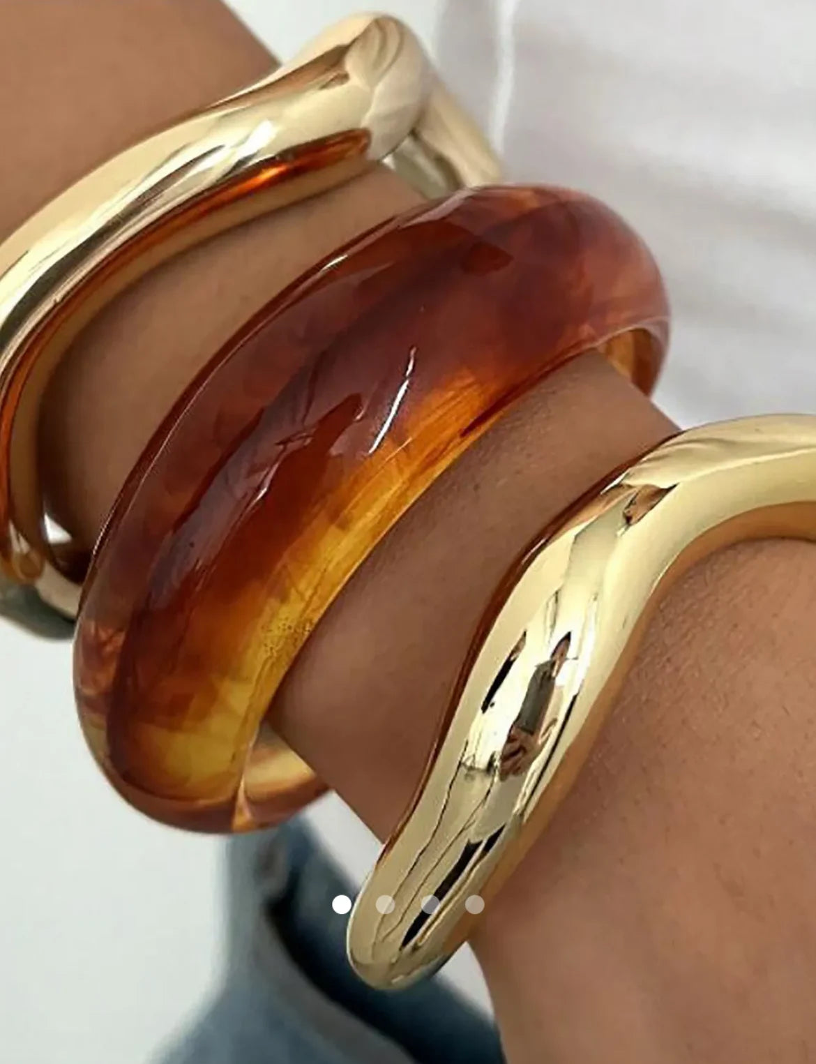 Bracelet Set 005 // Gold