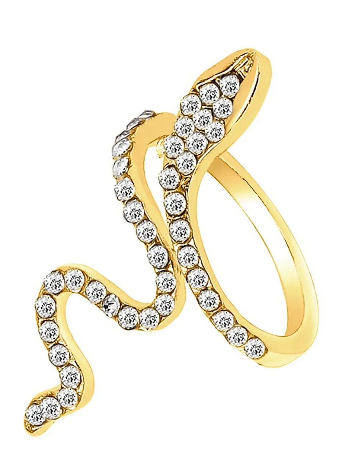 Snake Ring 019 // Gold