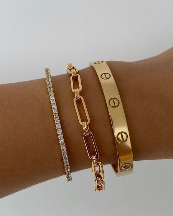 Cartier Dupe 001 (Anti Tarnish) // Gold