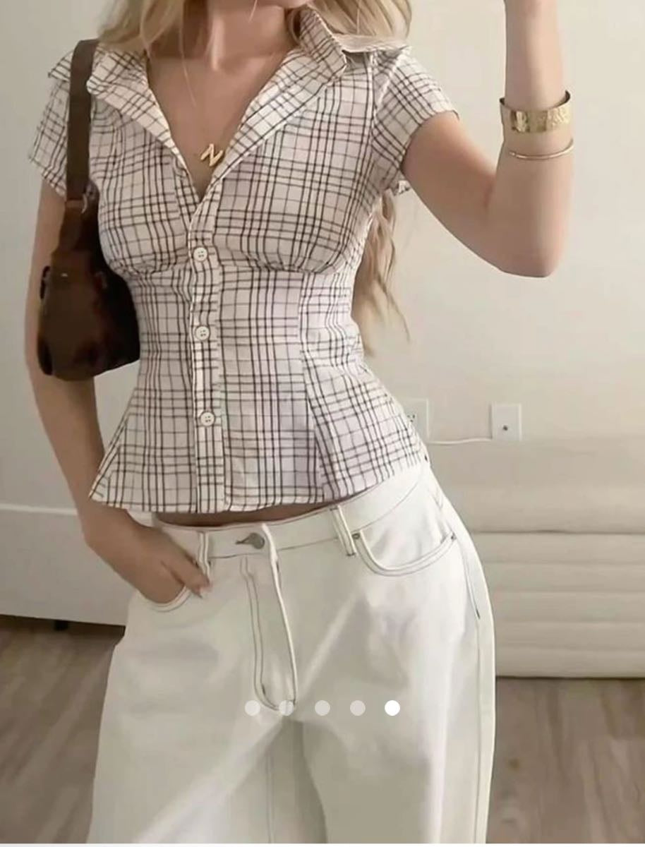 Classic Plaid Shirt // Apricot Brown
