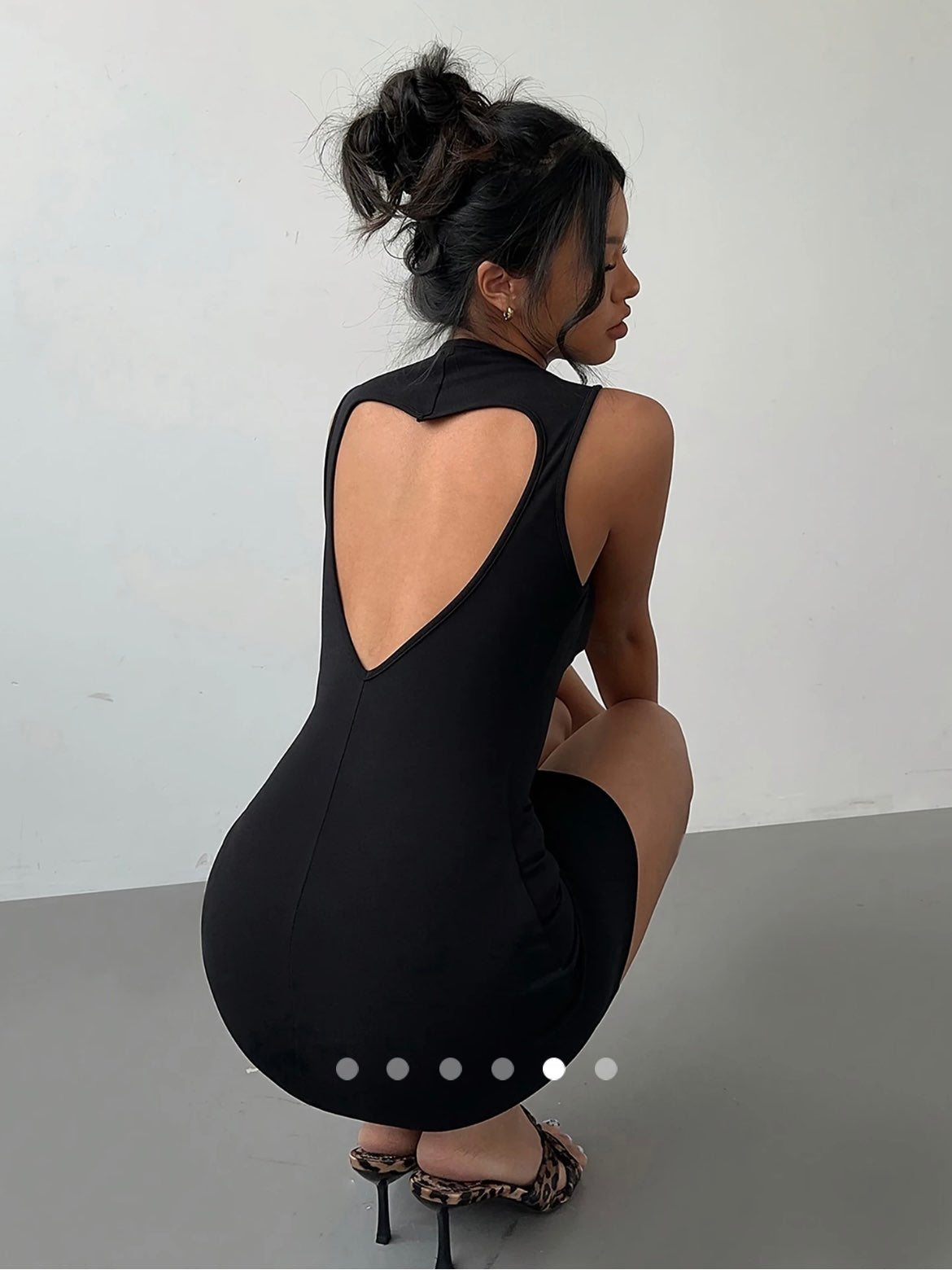 Heart Dress (Super Soft Fabric) // Black