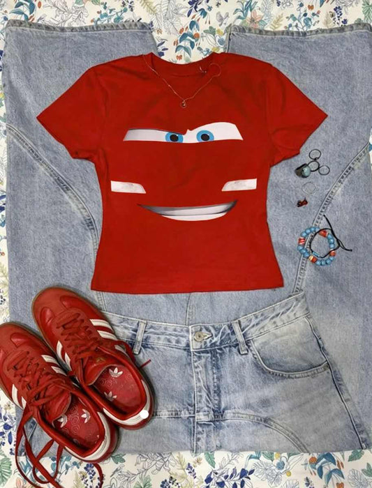 Pullover T-Shirt // Red