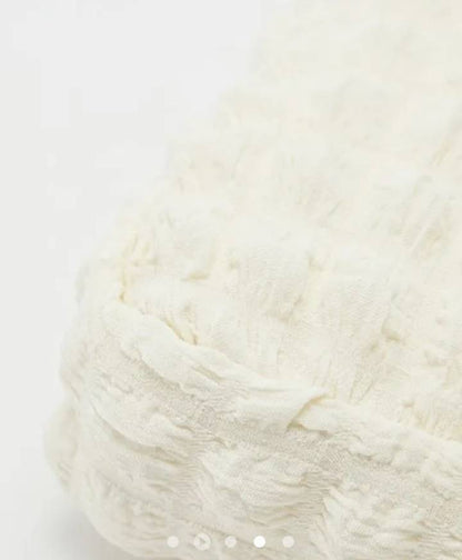 Self Design Shoulder Bag // White