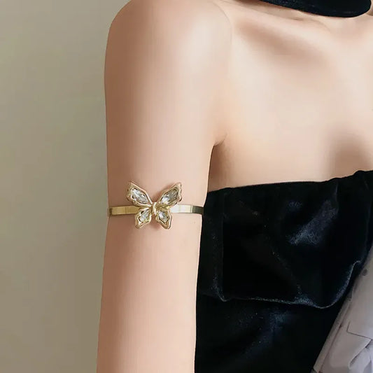 Butterfly Arm Cuff // Gold