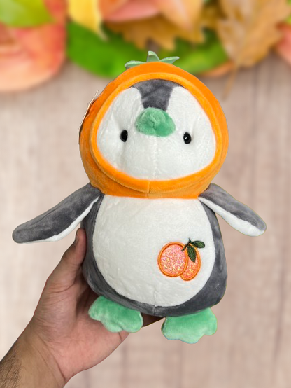 Baby Penguin Soft Toy // Orange