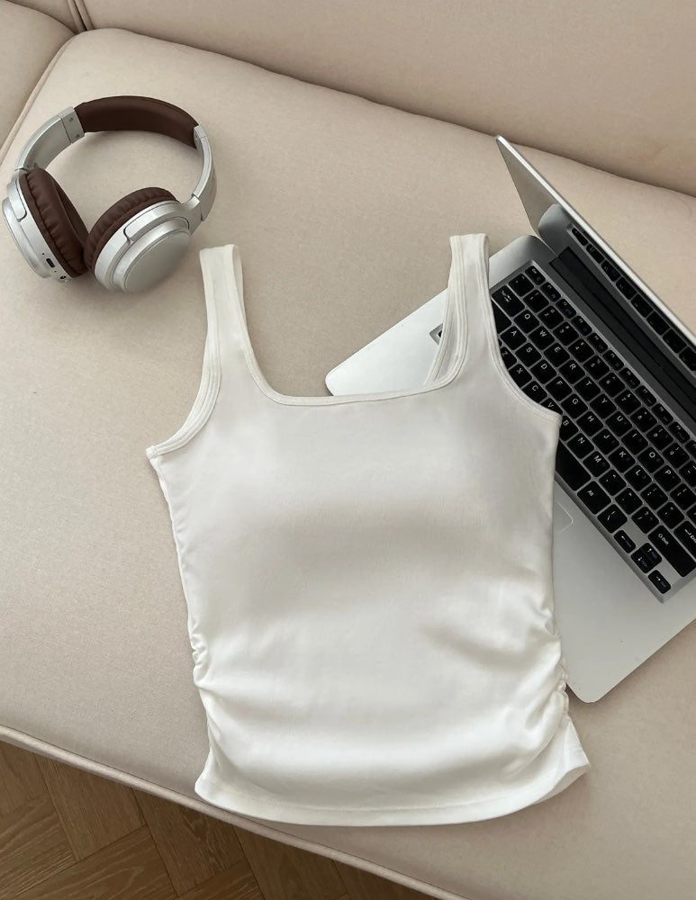 Padded Top // White