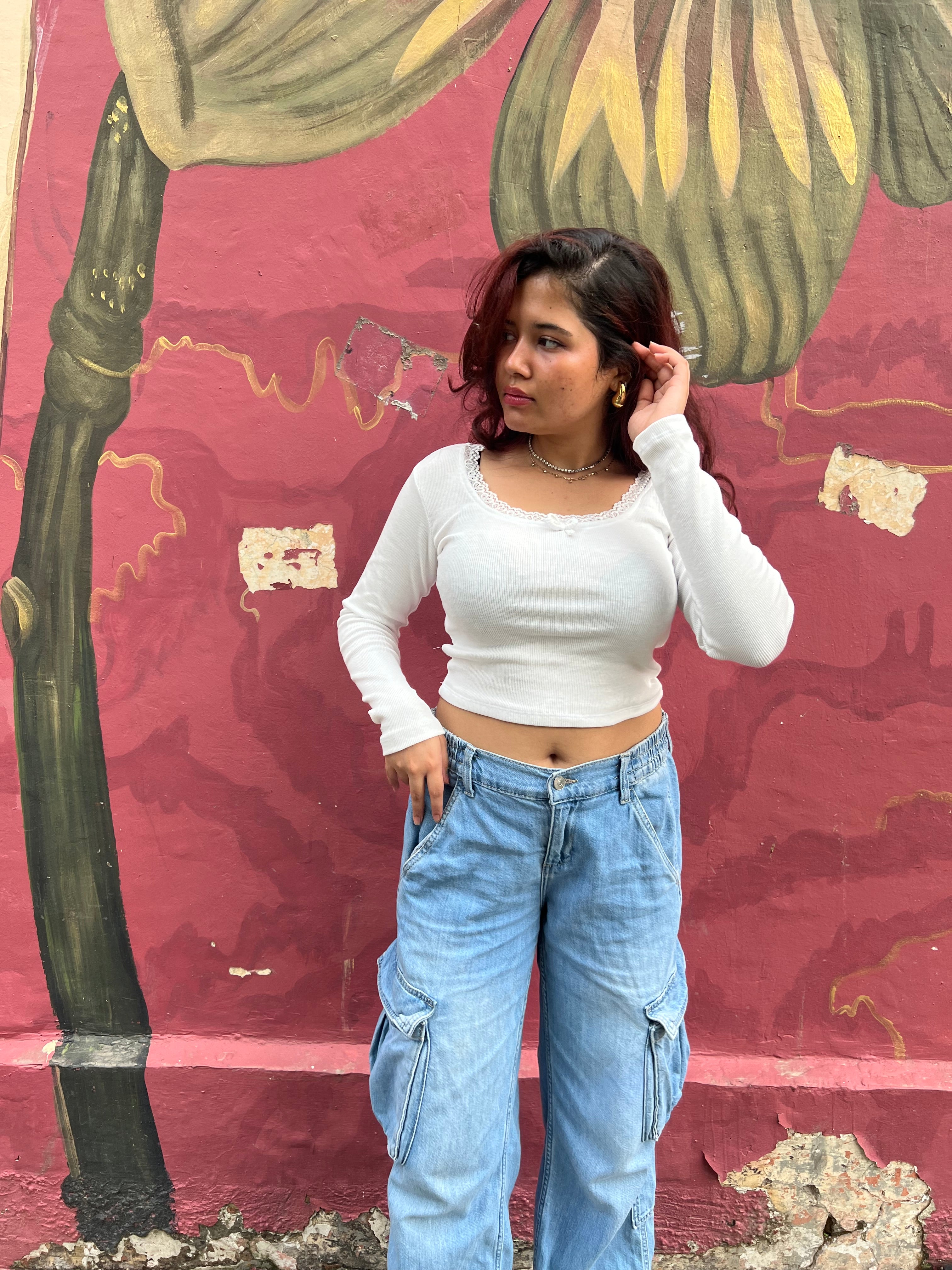 korean knitted tops