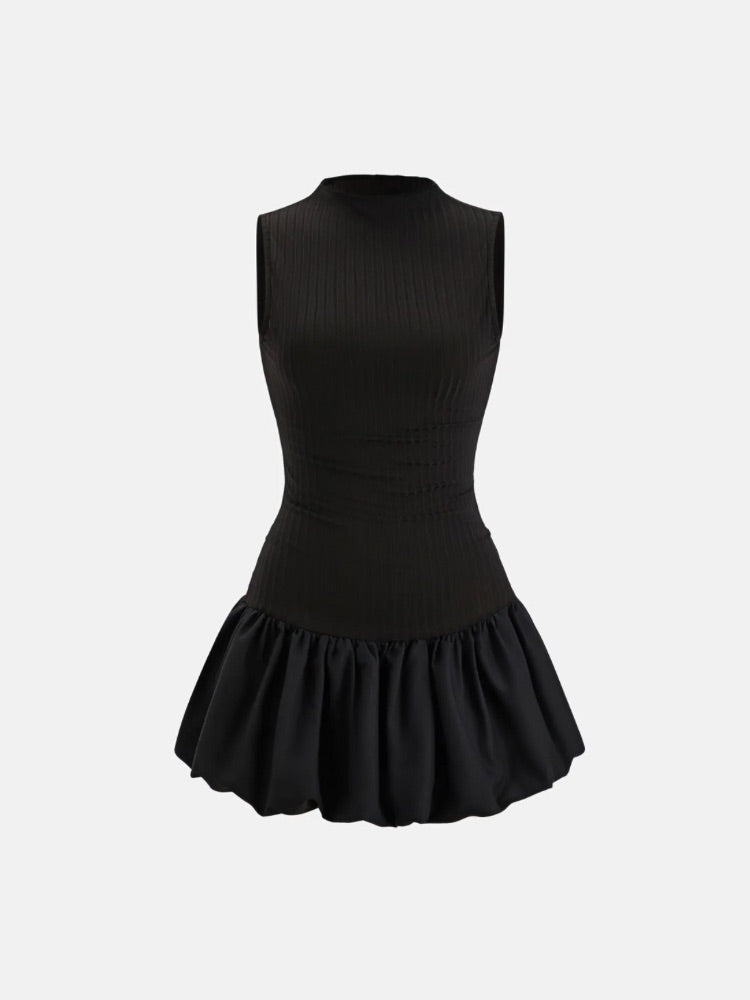 Mini Bubble Dress // Black