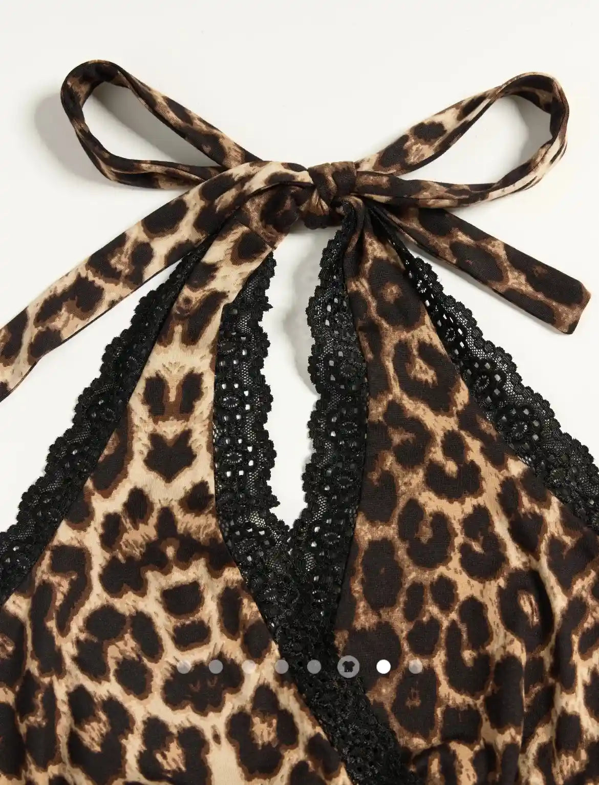 Lace Co-ord Set // Leopard