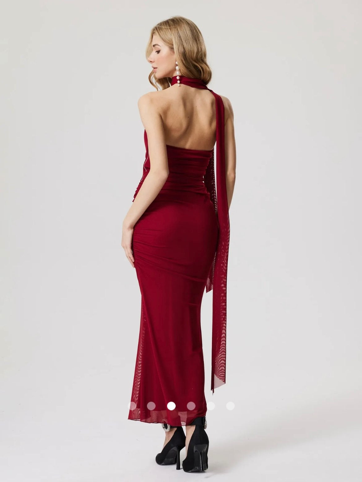 House of CB Dupe Co-ord Set // Burgundy