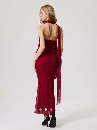 House of CB Dupe Co-ord Set // Burgundy