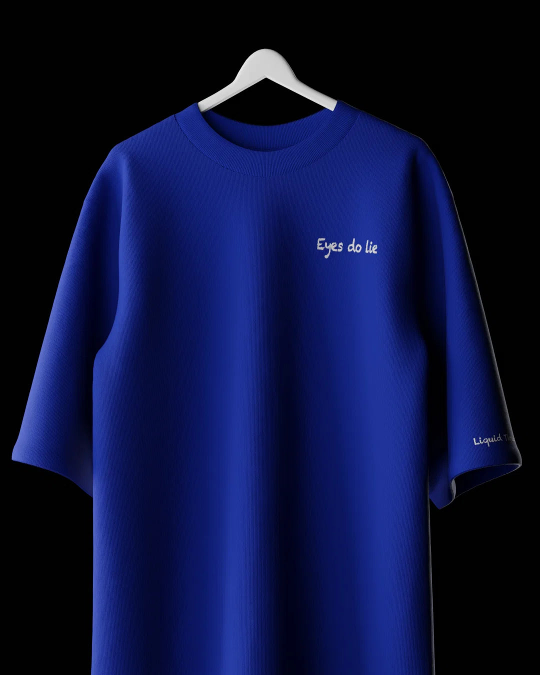 Deceiver Oversized T-Shirt // Blue