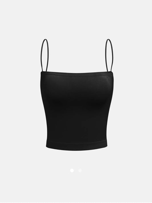 Padded Cami Top // Black