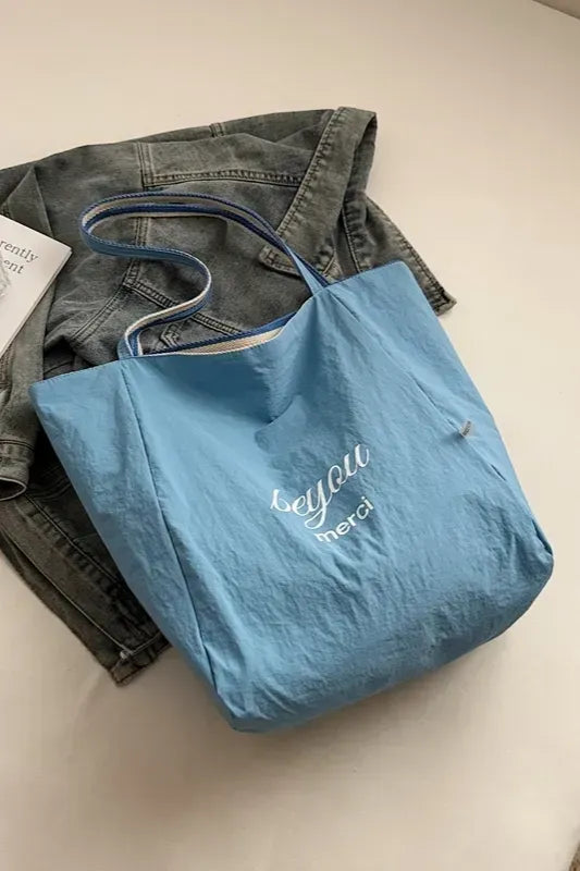 Newme Bag 019 // Blue-White