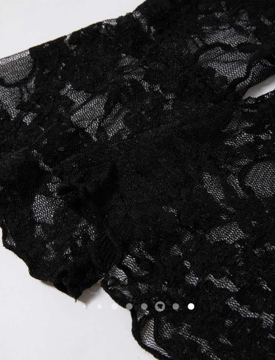 Sheer Top // Black
